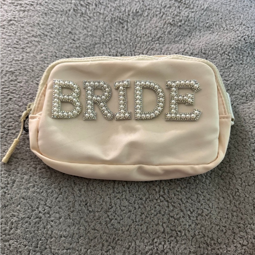 Cream Bride fanny pack